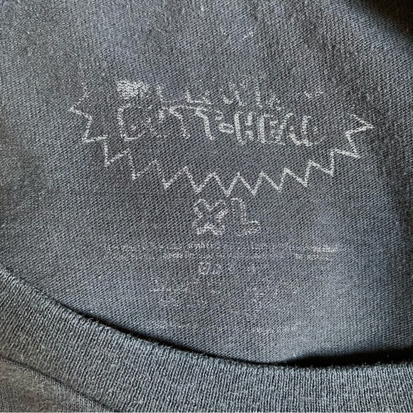 Beavis and Butthead Neon Line Art MTV Mike Judge Tee Shirt - Picture 7 of 7